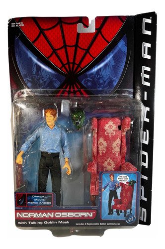Spiderman 2002 Toybiz Norman Osborn 