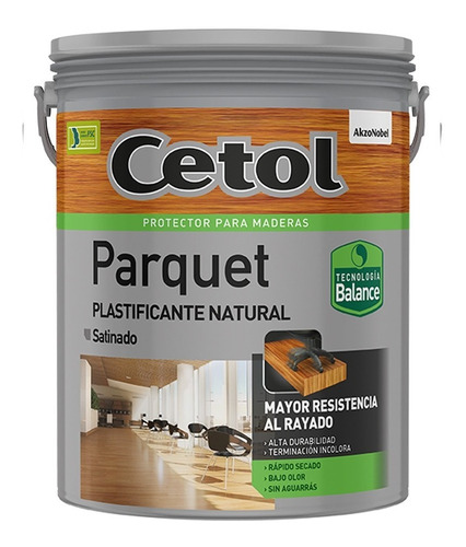 Cetol Parquet Balance Plastificante 1 Litro Satinado