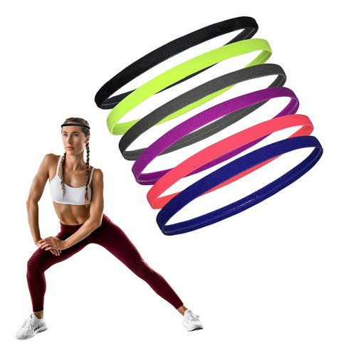 Diadema De Deportiva Antideslizante Absorción Del Sudor