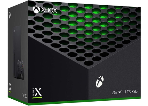 Consola Xbox Series X 1tb Ssd 120 Hz 4k Con Lector De Disco Color Negro