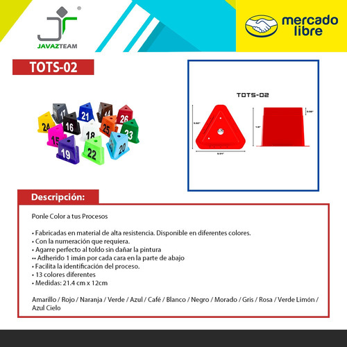5 Conos De Identificación Y Control Vehicular Javaz Team