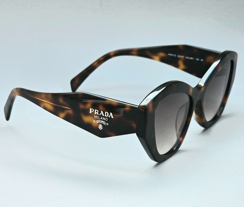 Lentes De Sol Prada Pr07ys Pr07ys Marrón Oscuro Marrón Marrón Dorado (Usado)