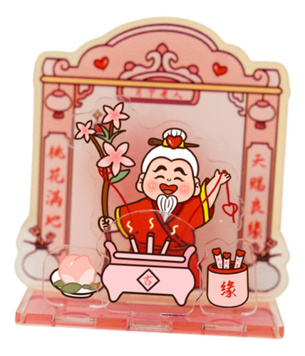 Figura China Acrílica, Letrero De Mesa, Adorno Casamentero