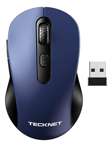 Tecknet Mouse Inalámbrico Para Computadora Portátil, 2.4g Us