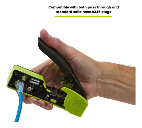 Crimp Tool Truecable Para Engarzar Ethernet Rj45