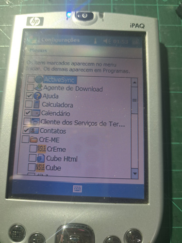 3 Ipaq Rx1950 Com Cabo (2 Funcionando) (Usado)
