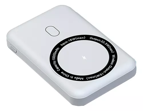 Batería externa MagSafe Qi 10.000mAh. MagSafe compatible con