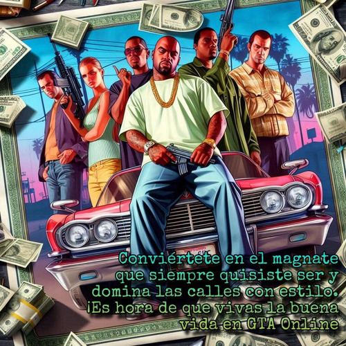 Misión Virtual Dinero Gtadolares Xbox Series Xxsxx