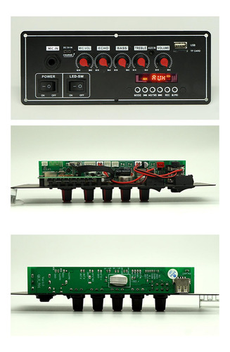 Placa Decodificadora Bluetooth Mp3 2x20w Amplificador De