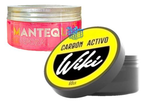 Mantequilla Corporal + Wiki Carbon Acti - Ml A $310