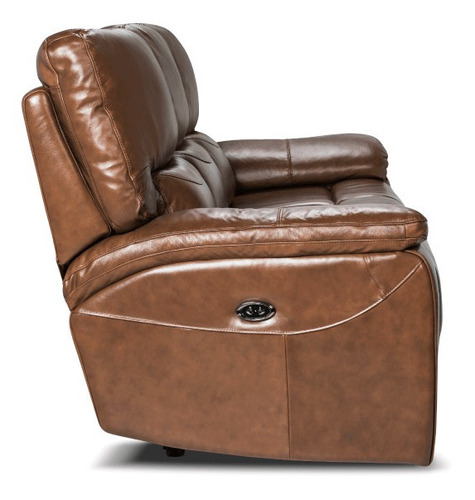 Rosen Sofá Reclinable Poch Cuero 3 Cuerpos