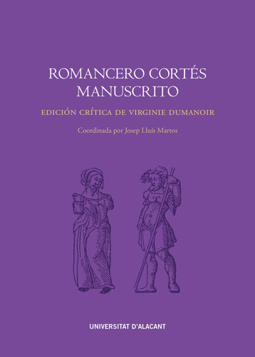 Libro Romancero Cortes Manuscrito - 