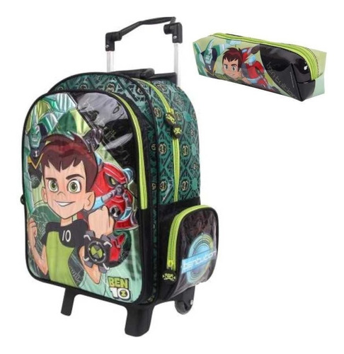 Kit Mochilete Ben 10 30047 + Estojo Original Mochila