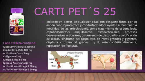 Carti Pets 25 30 Tabletas Perros Norvet
