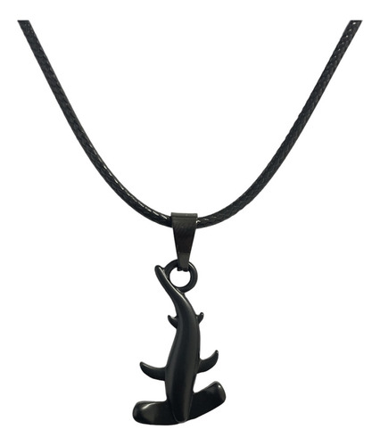 Collar De Acero Inoxidable Para Hombre De Moda Estilo Sarosa Color Tiburón