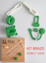 Comprar Bases  Servo Brazo Robot 4 Dof Para Arduino Y  Robotica