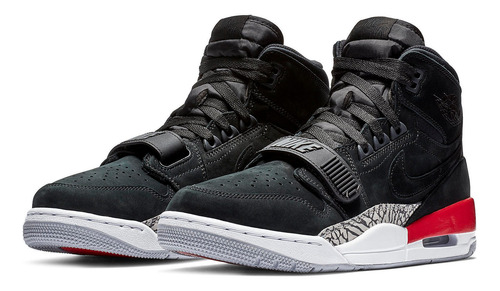 Zapatillas Jordan Legacy 312 Black Fire Red Av3922-060