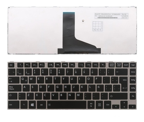 Teclado Toshiba L845 L840 C840 C845 Español - Zona Norte