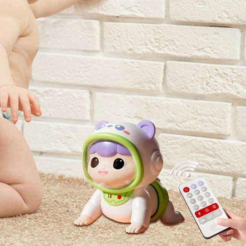 Muñeca Bebé Juguete Para Gatear Regalo Desarrollo