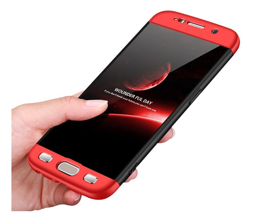 Imagen 4 de 5 de Funda 360 Luxury Para Samsung Galaxy S7 Edge