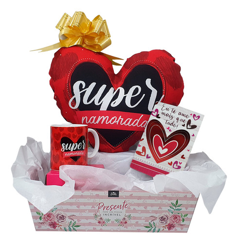 Kit De Presentes - Dia Dos Namorados Paixão Para Namorada