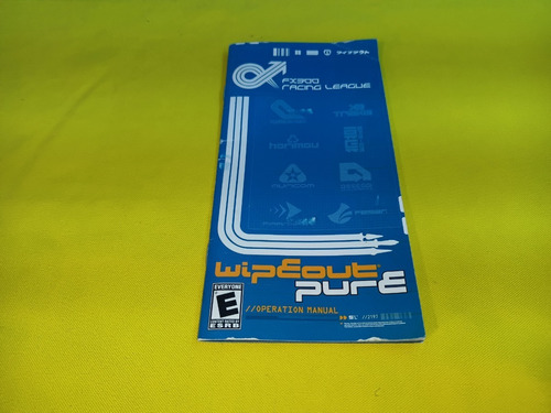 Manual Original Wipeout Pure Tips And Hinst Psp
