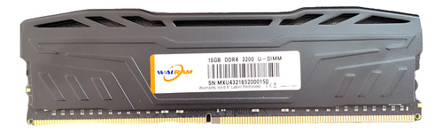 Memória Ram 16gb Ddr4 3200mhz Walram Dissipador Desktop, Pc