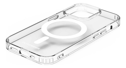 Funda Para iPhone 15 Pro Puregear Slim Shell Con Magsafe Color Transparente Slim Shell Magsafe