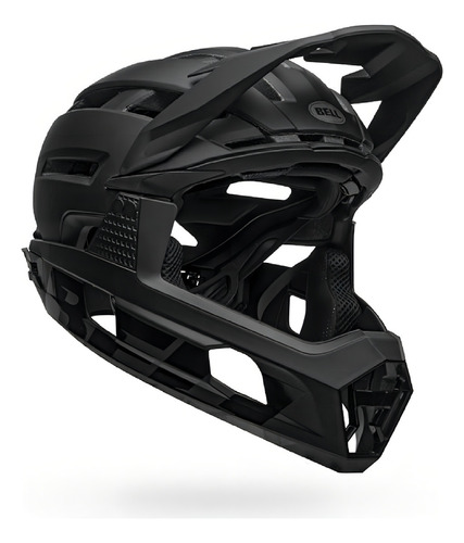 Casco Bell Negro Ciclismo Montaña Super Air R Mips Float Fit Talla M