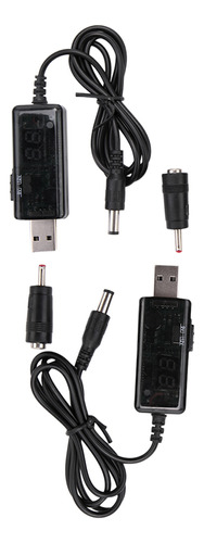 Cable Convertidor Escalonado De Voltaje Usb De 5 V A 9 V Y 1