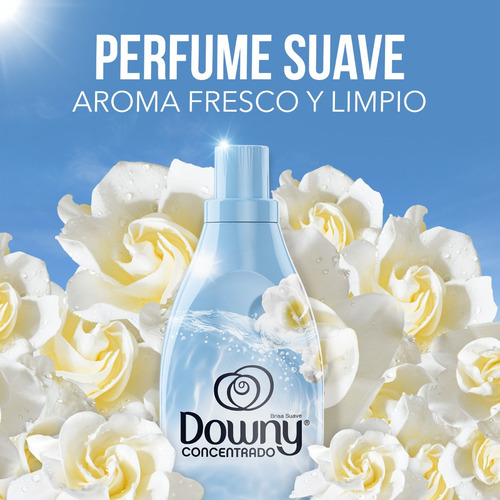 Suavizante Downy Brisa Suave Perfume Suave 500ml Rinde 2l