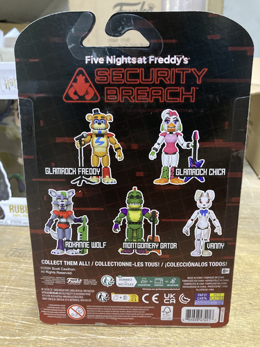 Glamrock Chica Five Nights At Freddy's Security Breach Funko