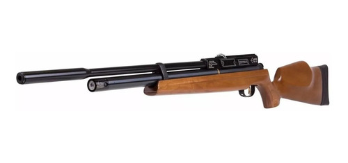 Rifle Pcp Hatsan At 44-10 Qe Long 5.5mm 1070fp Madera Nogal