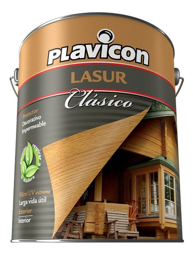 Plavicon Lasur Cetol Brillante Madera Calidad Premium 20 L