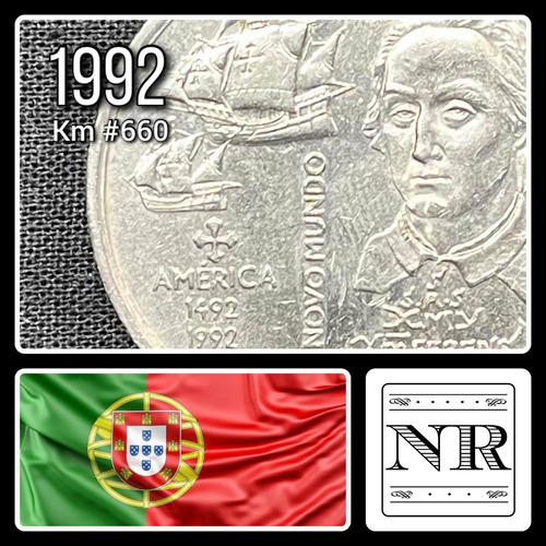 Portugal - 200 Escudos - Año 1992 - Km #660 - Nuevo Mundo