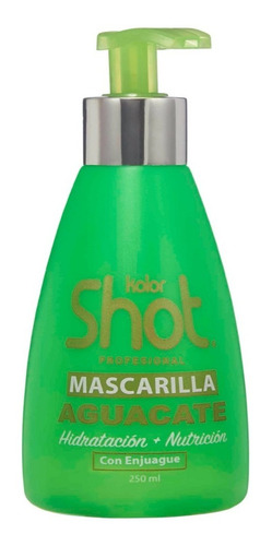 Mascarilla Profesional Aguacate Nutrición Kolor Shot 250 Ml