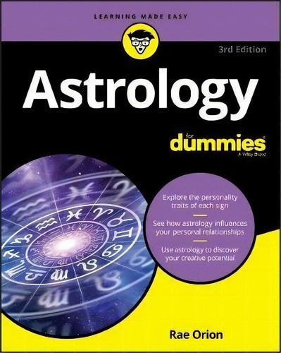 Astrology For Dummies, De Rae Orion. Editorial John Wiley & Sons Inc, Tapa Blanda En Inglés