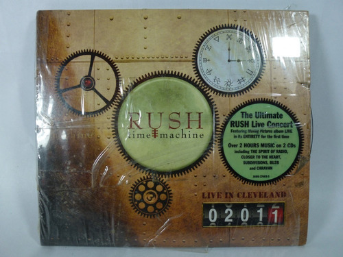 Time Machine Rush Live In Cleveland Audio Cd En Caballito* 