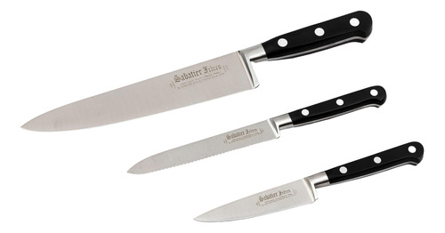 Sabatier Freres Ideal Juego De 3 Cuchillos De Chef, Cuchillo