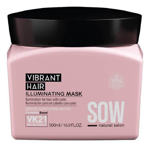 Sow Vibrant Hair Máscara X 250ml