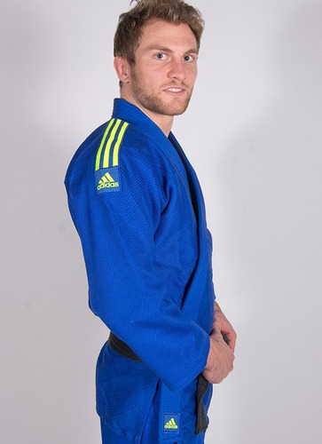 Judogui Judogi adidas Quest J690 Azul/oro Artes Marciales