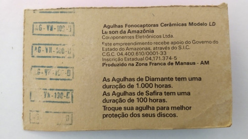 Imagen 3 de 3 de Pua Aguja Leson Le Son Lk-100d - Nueva En Envase Original