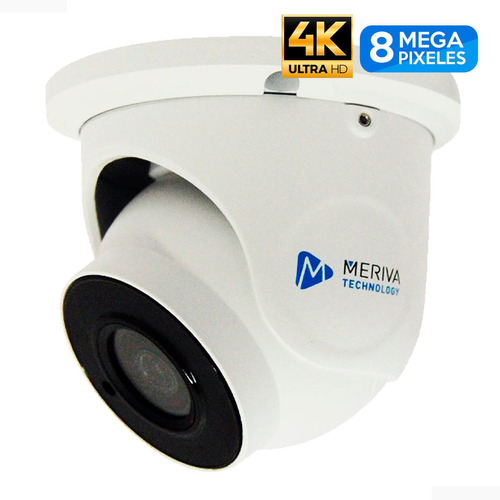 Cámara Seguridad Exterior 8mp-4k Metálica Msc-8301 Meriva