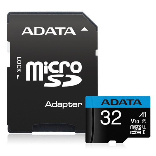 Imagen 2 de 2 de Tarjeta de memoria Adata AUSDH32GUICL10A1-RA1 Premier con adaptador SD 32GB
