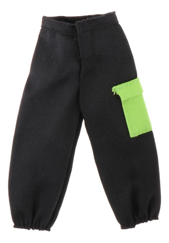 Pantalones De Muñeca Para Hombre, Ropa De Verde Negro