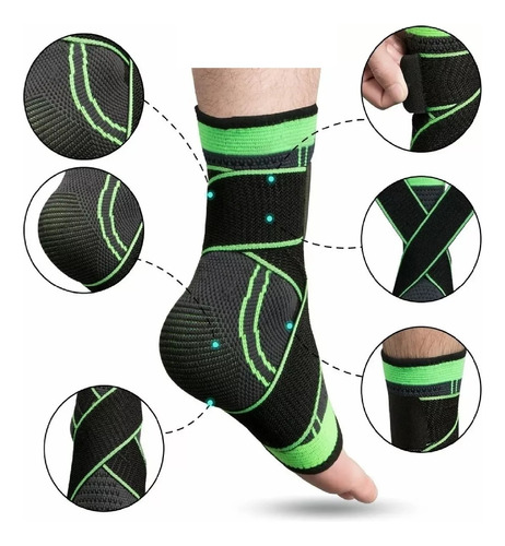 Tobillera Ortopédicas Anti Esguince Tendinitis Para Unisex