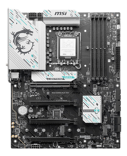 Tarjeta Madre Msi B860 Gaming Plus Wifi Lga1851 Ddr5 M.2 Atx