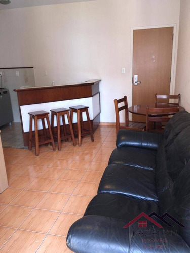 Apartamento 1 Dormitório - Sacada - Lazer - Gonzaga - Santos - 1419