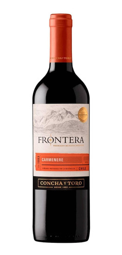 Vino Tinto Frontera Carmenere 750 Ml