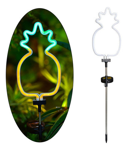 Lámpara Solar De Estaca Para Jardín, Iluminación Elegante